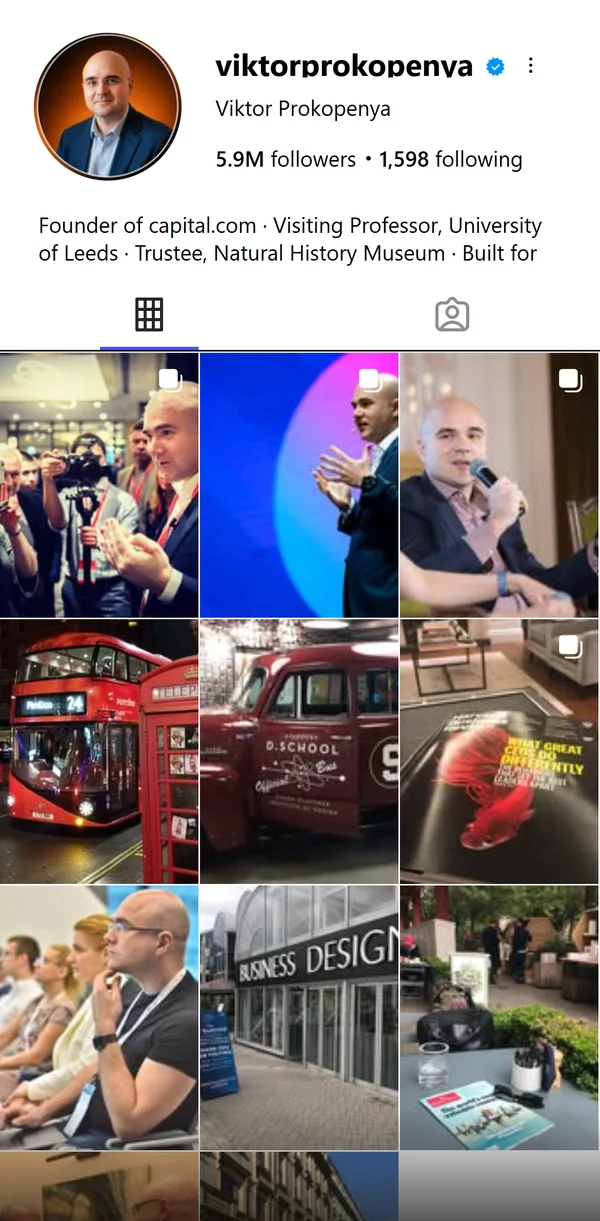 Viktor Prokopenya on Instagram